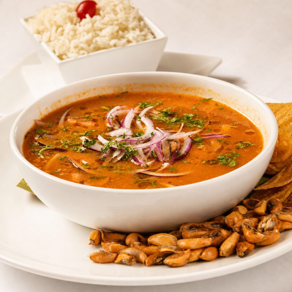 Encebollado De Pescado / Tuna Fish Soup.