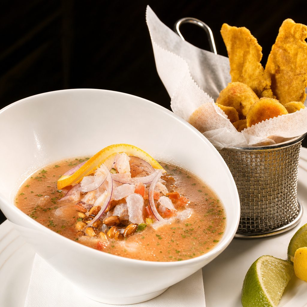 Ceviche Mixto / Mixed Ceviche.